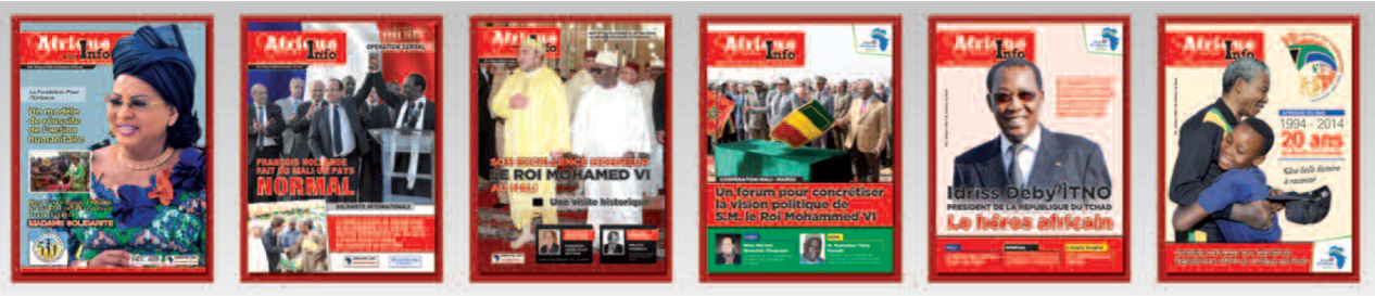 Anciennes couvertures Afrique Info